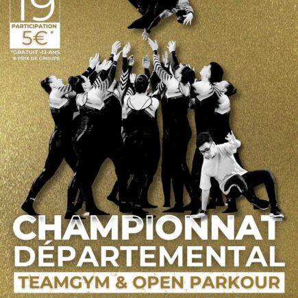 Affiche Championnat départemental TeamGym 2025
